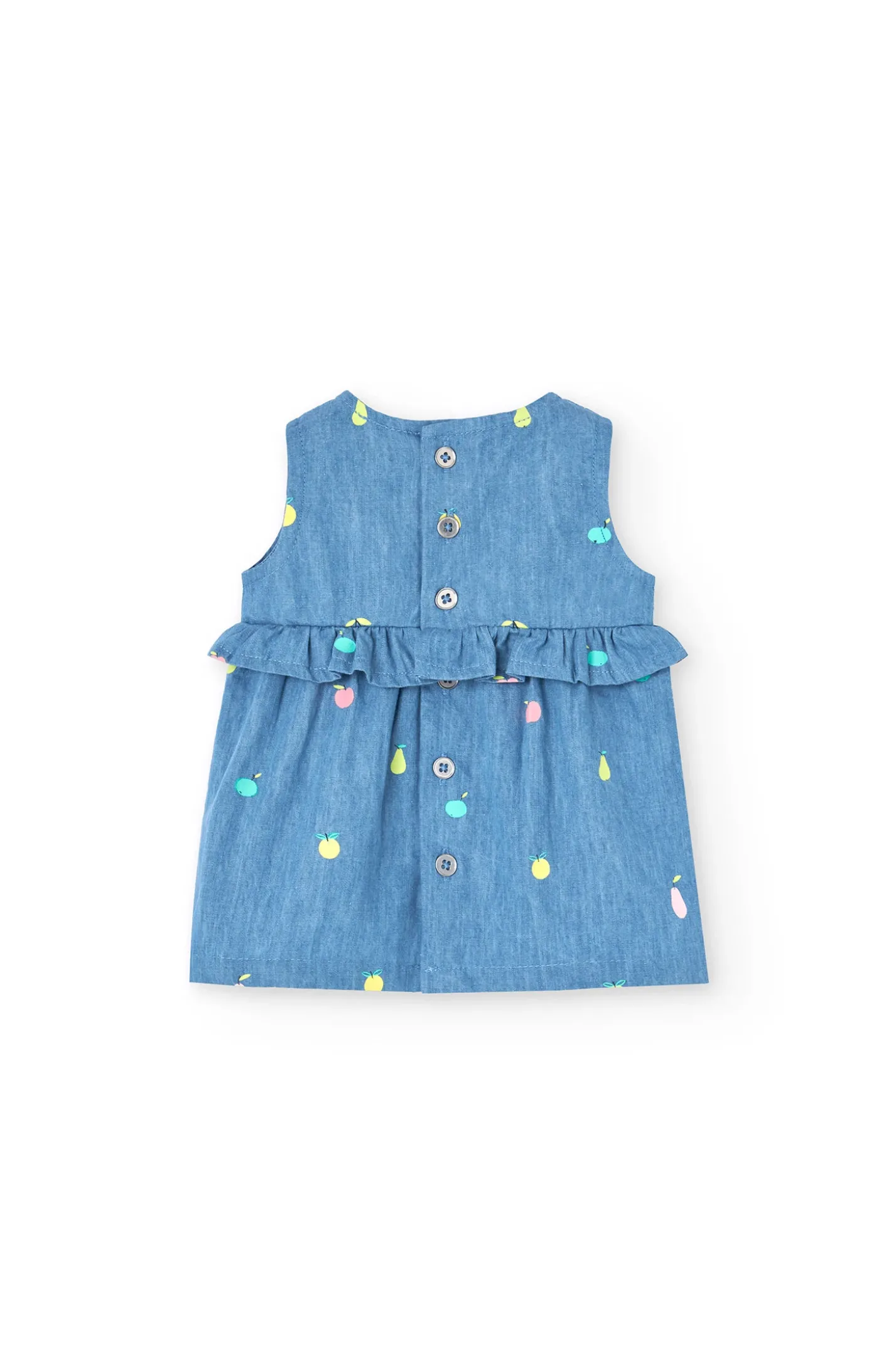 Abito in maglia per bambina con stampa