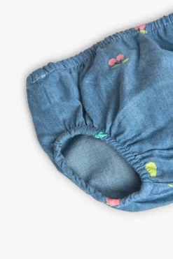 Abito in maglia per bambina con stampa