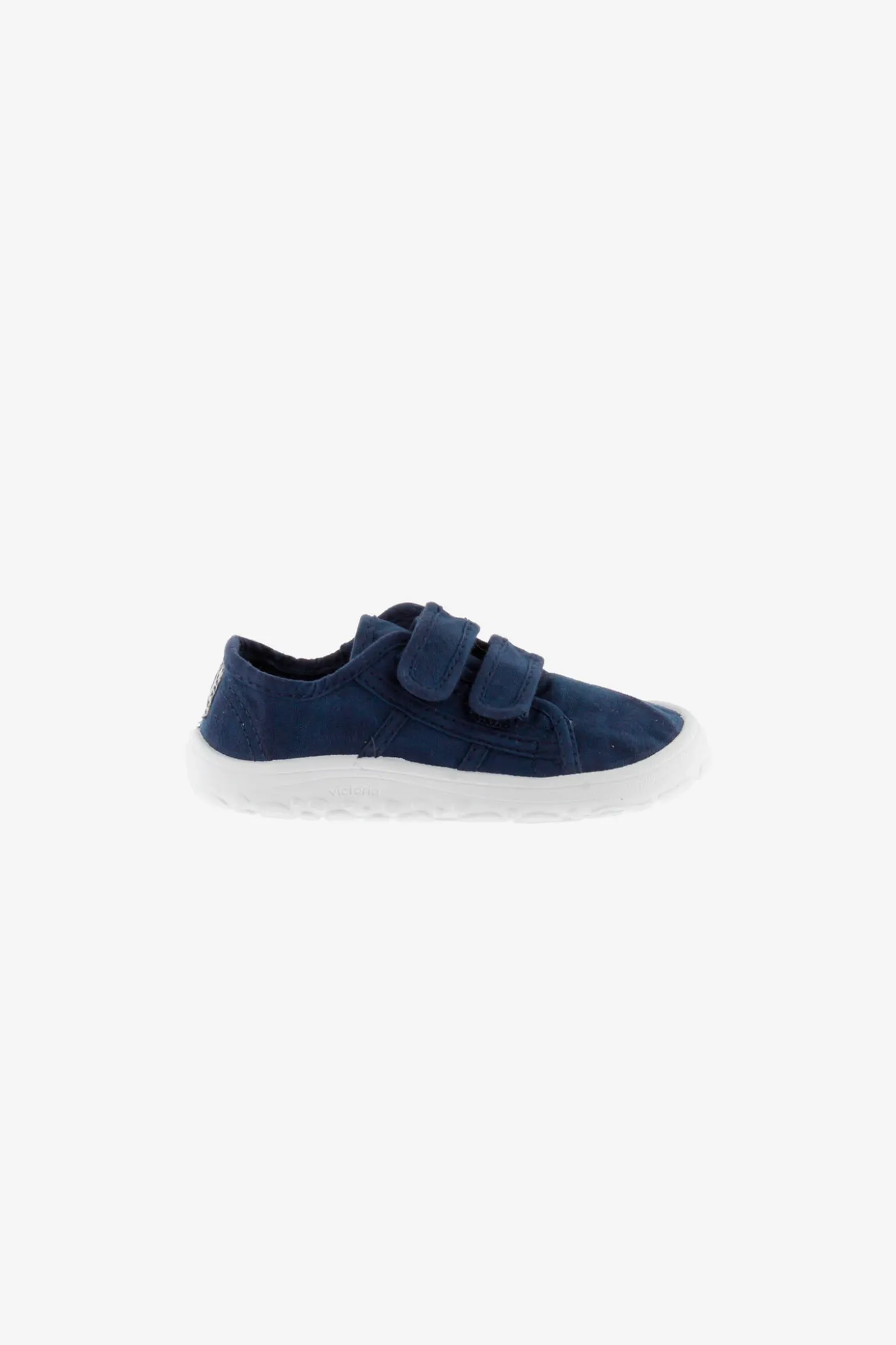 Basket Bosco barefoot in tela blu navy