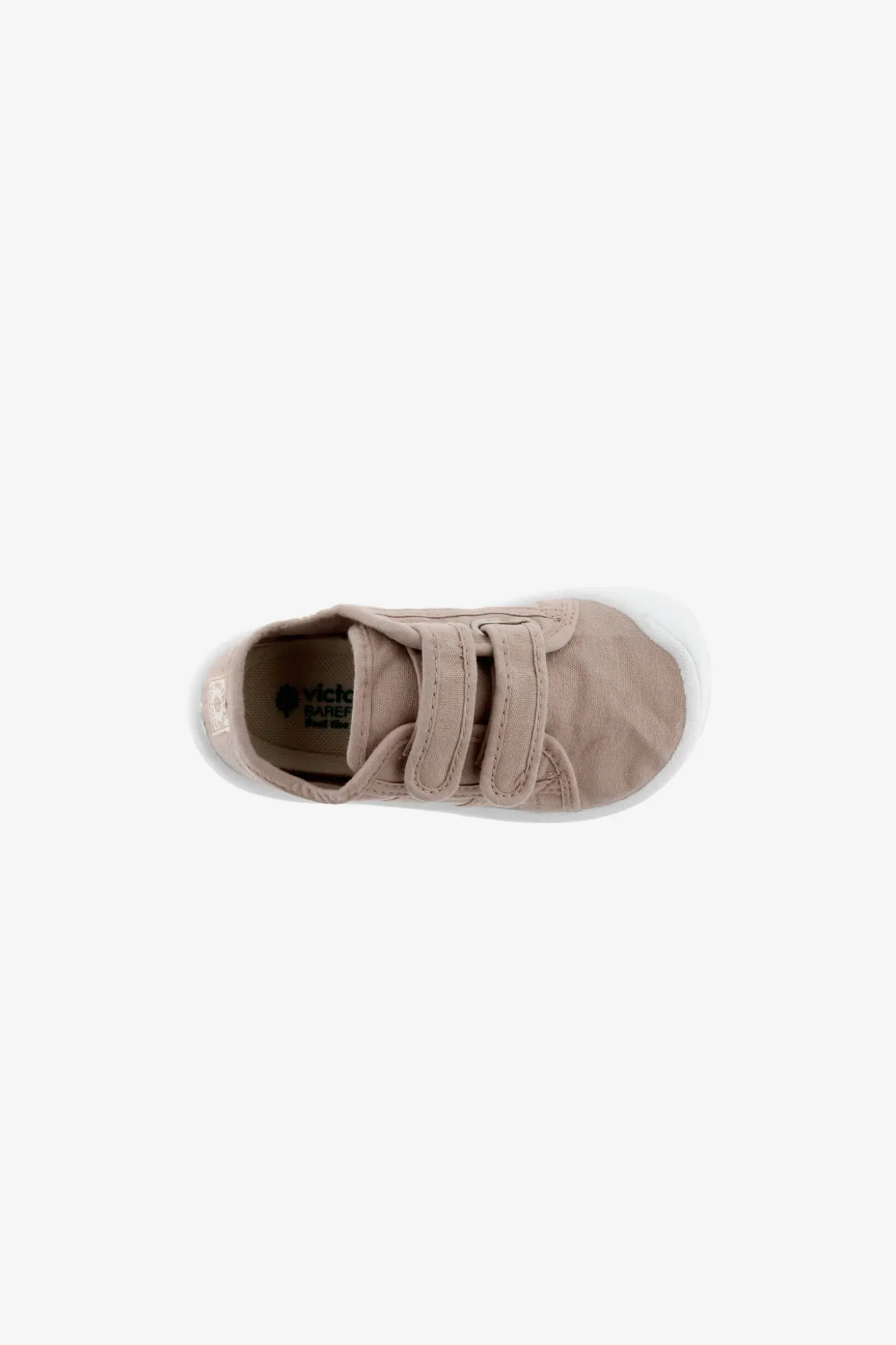 Basket Bosco barefoot in tela beige