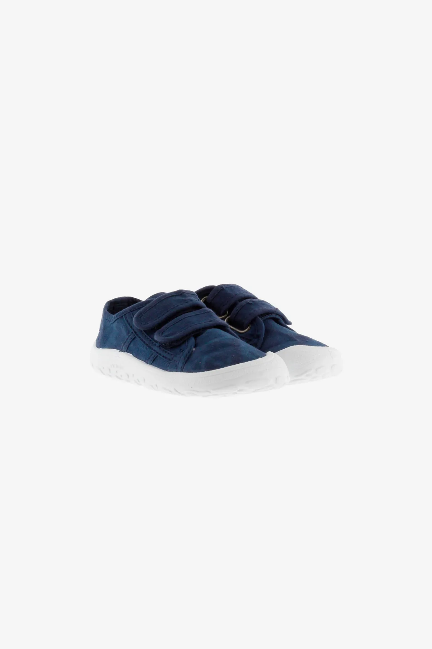Basket Bosco barefoot in tela blu navy