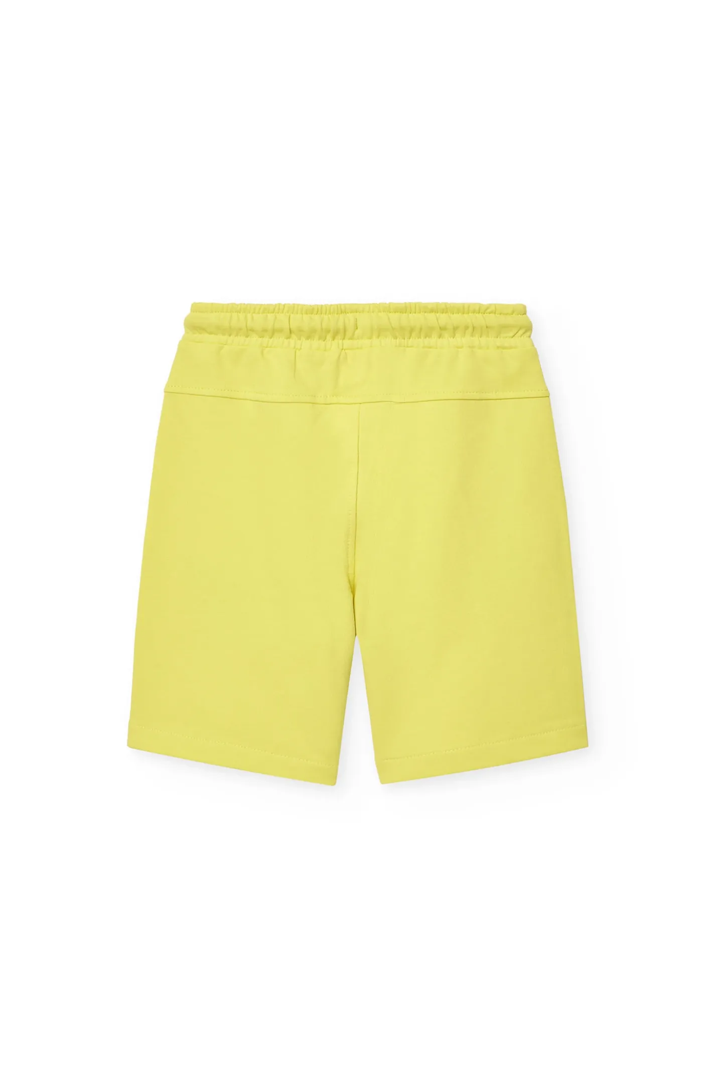 Bermuda in felpa per bambino in verde