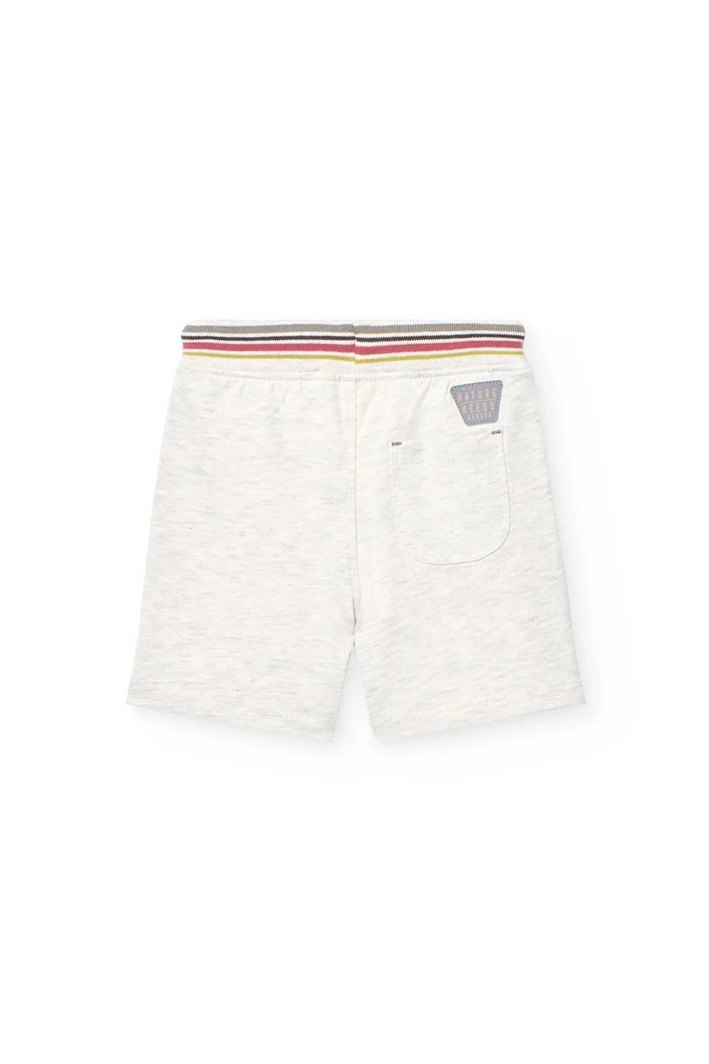 Bermuda in maglia per bambino in colore écru