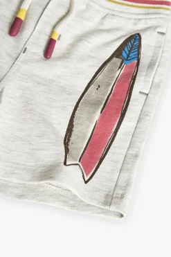 Bermuda in maglia per bambino in colore écru
