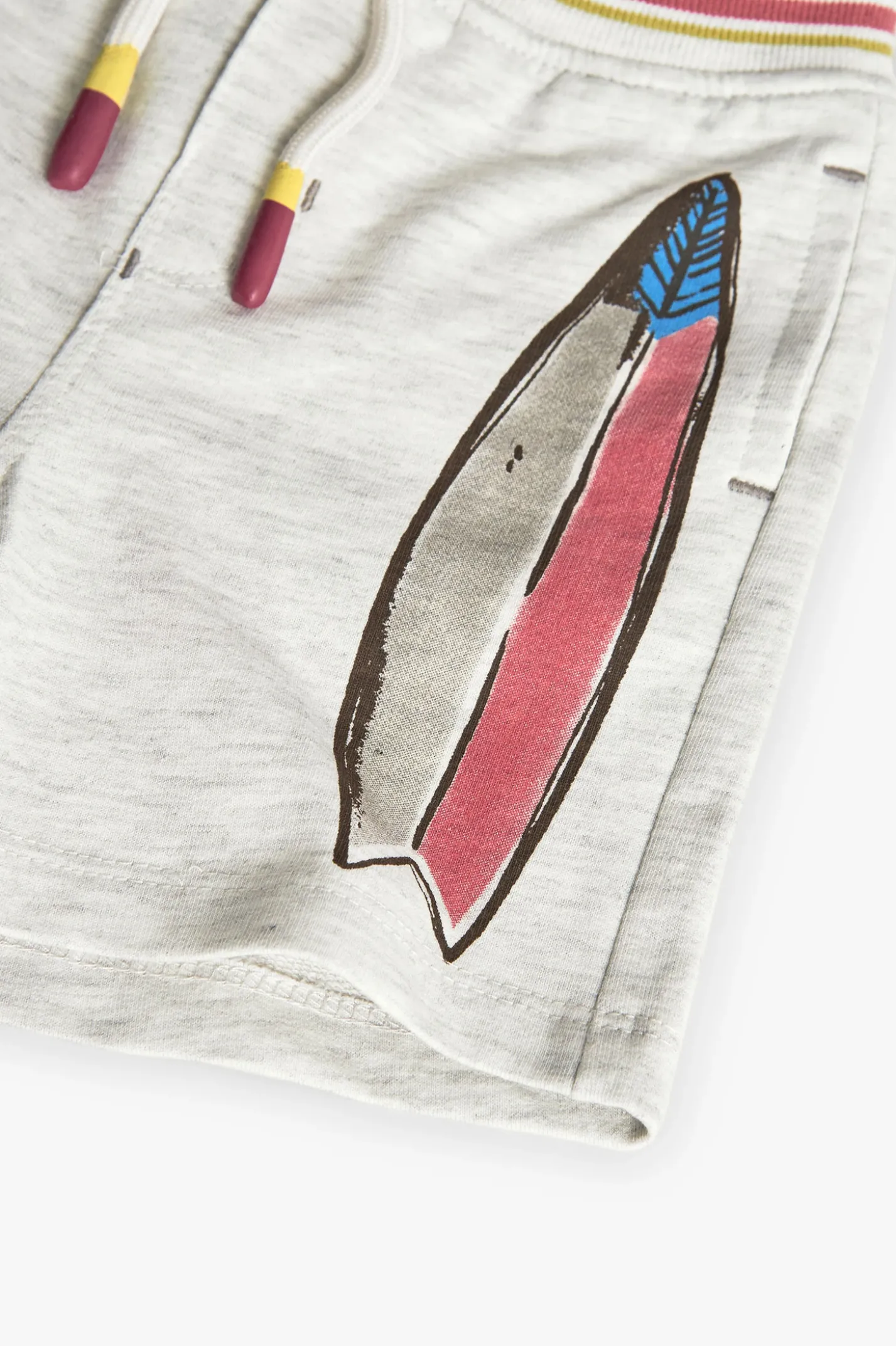 Bermuda in maglia per bambino in colore écru