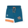 Bermuda in maglia per neonato di colore blu