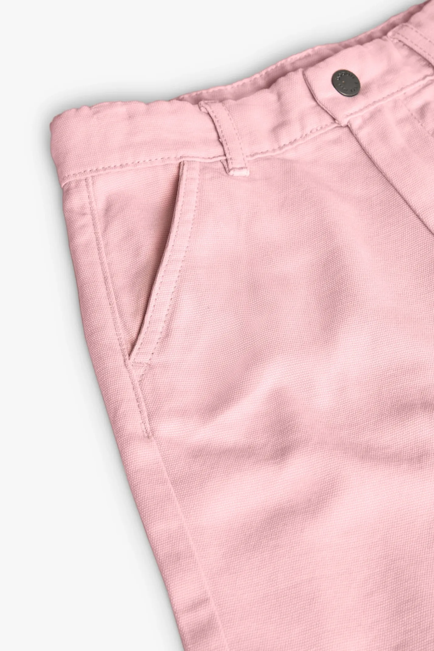 Bermuda in sarga per bambino in colore rosa