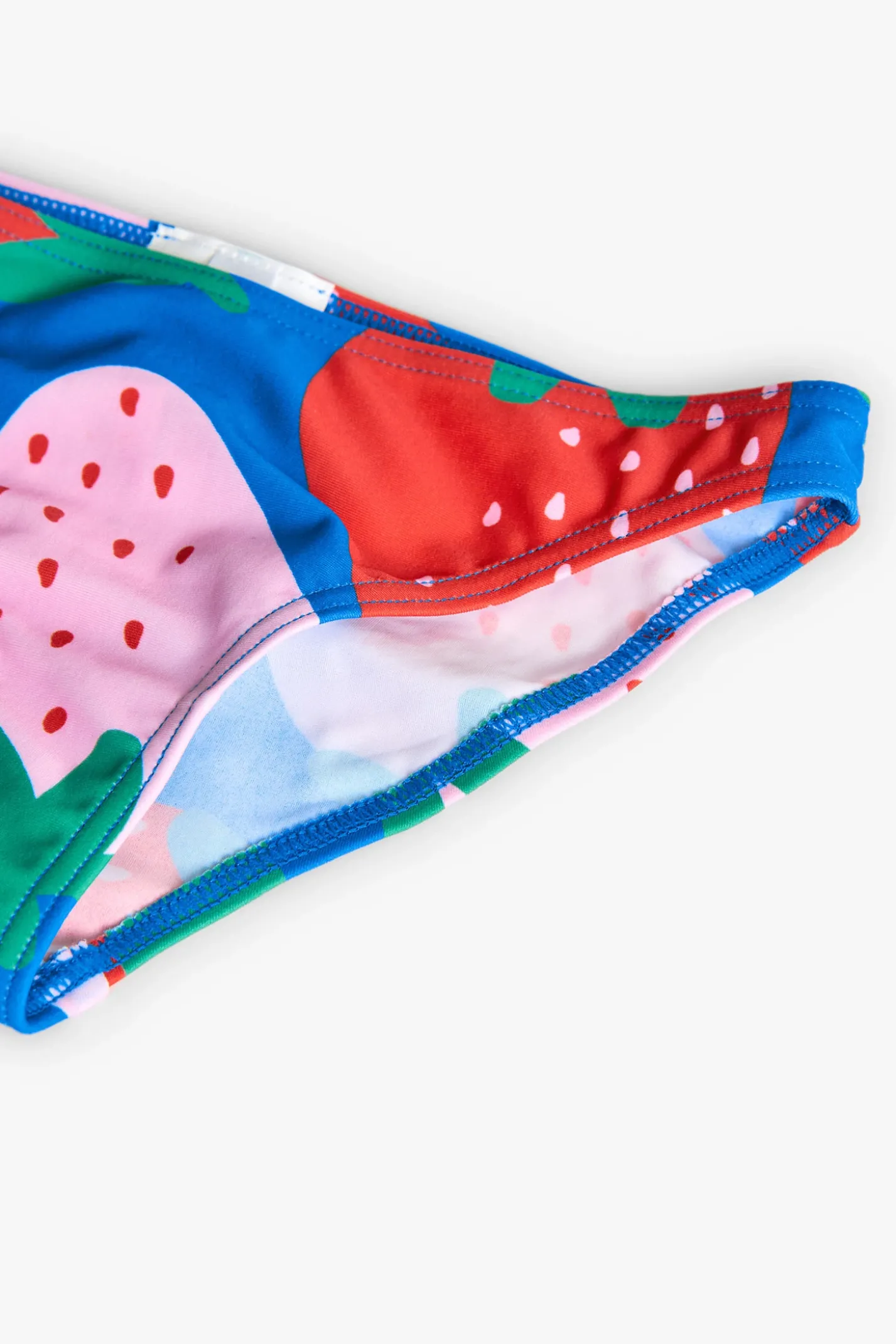 Bikini in poliammide per bambina con stampa