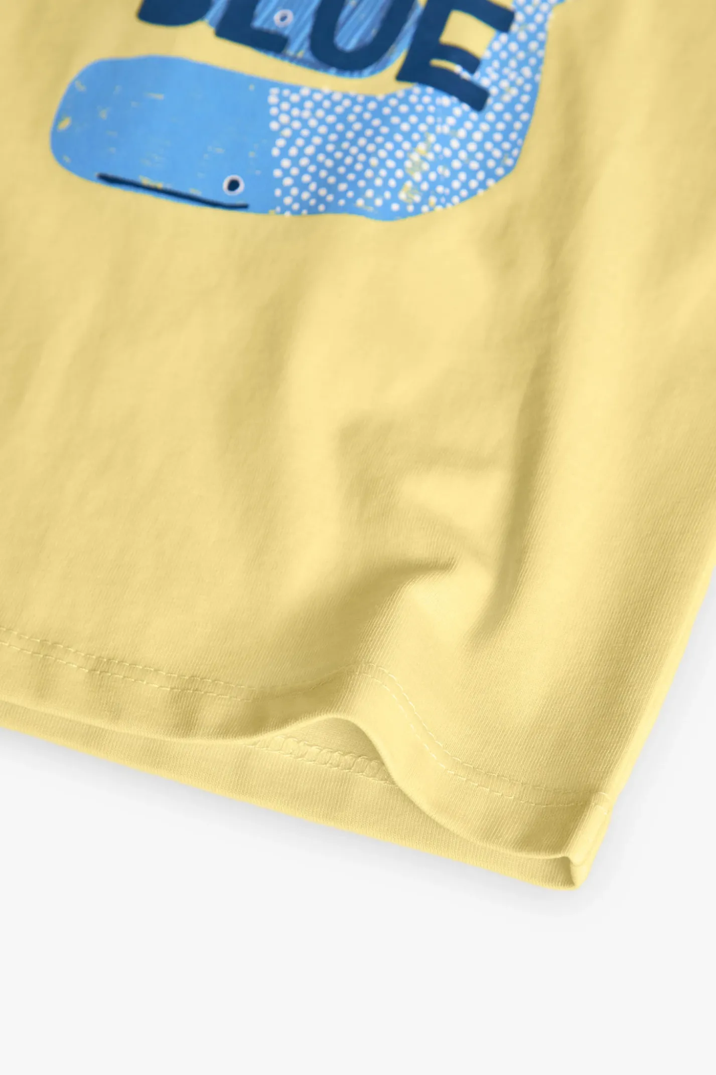 Canotta di maglia per bambino in colore giallo