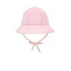 Cappello a maglia per bebè in rosa