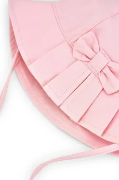Cappello a maglia per bebè in rosa