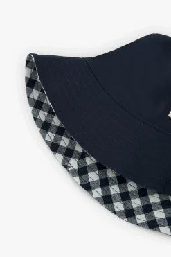 Cappello reversibile a scacchi