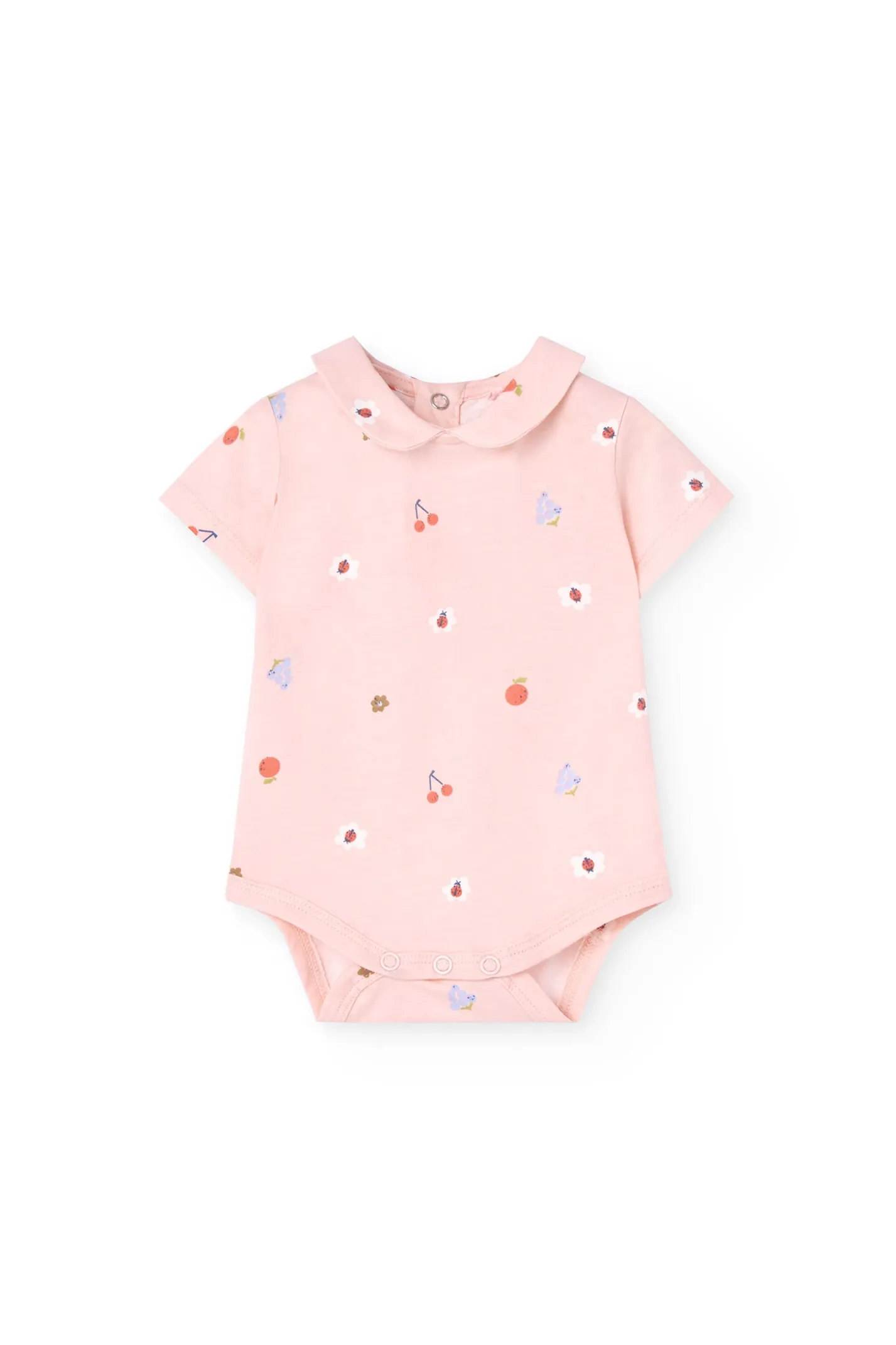 Completo di abito in maglia per bambina con stampa