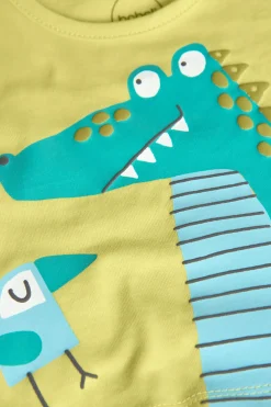 Completo in maglia combinato per neonato in colore verde