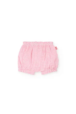 Completo in maglia per bambina neonata in colore bianco