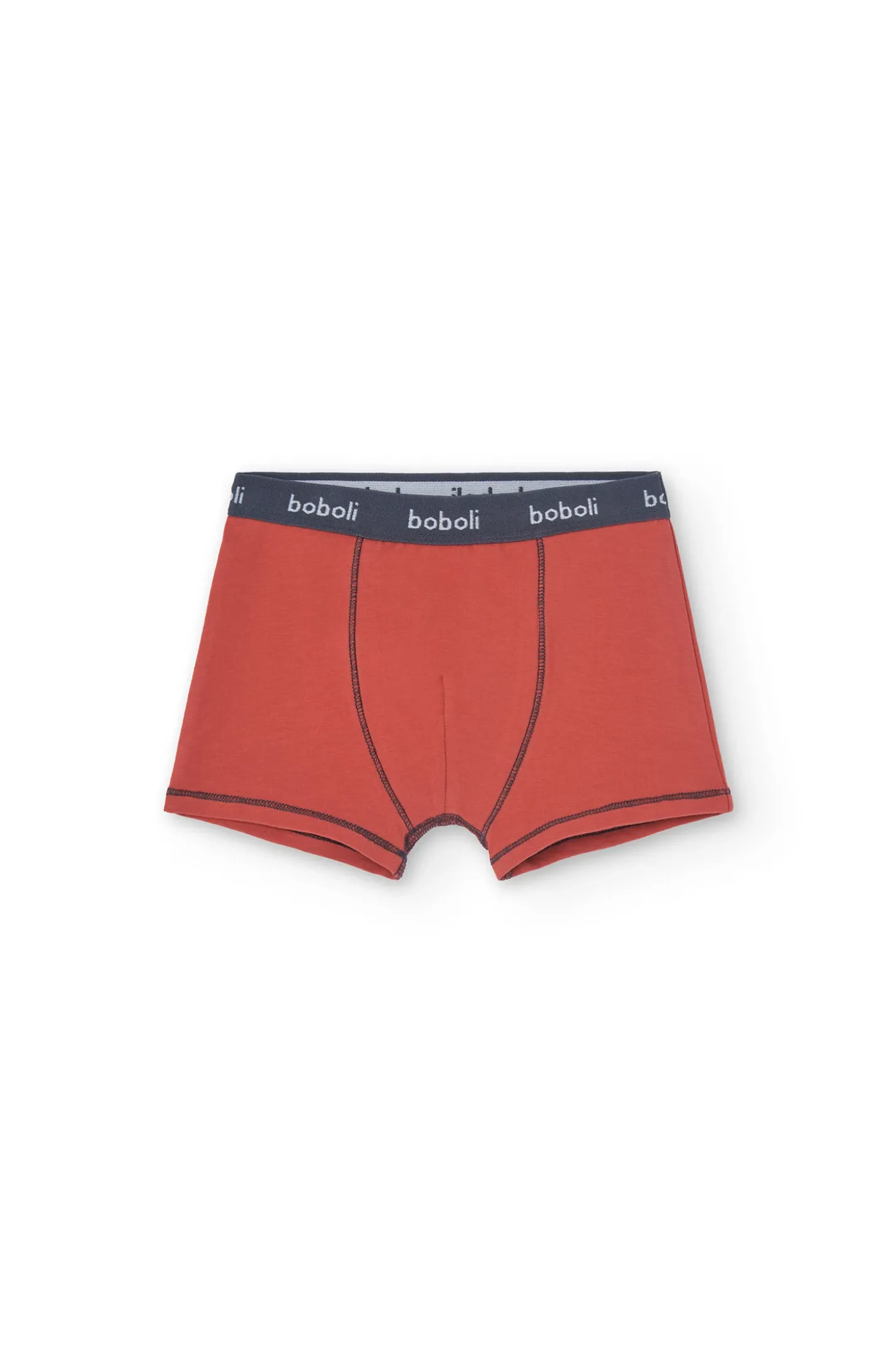 Confezione da 3 boxer in maglia per bambino con stampa in colore rosso, blu e altri colori.