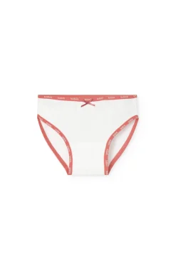 Confezione da 3 mutandine in maglia per bambina di colore rosa