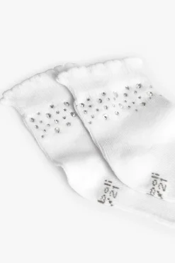 Confezione di calzini a maglia per in colore bianco