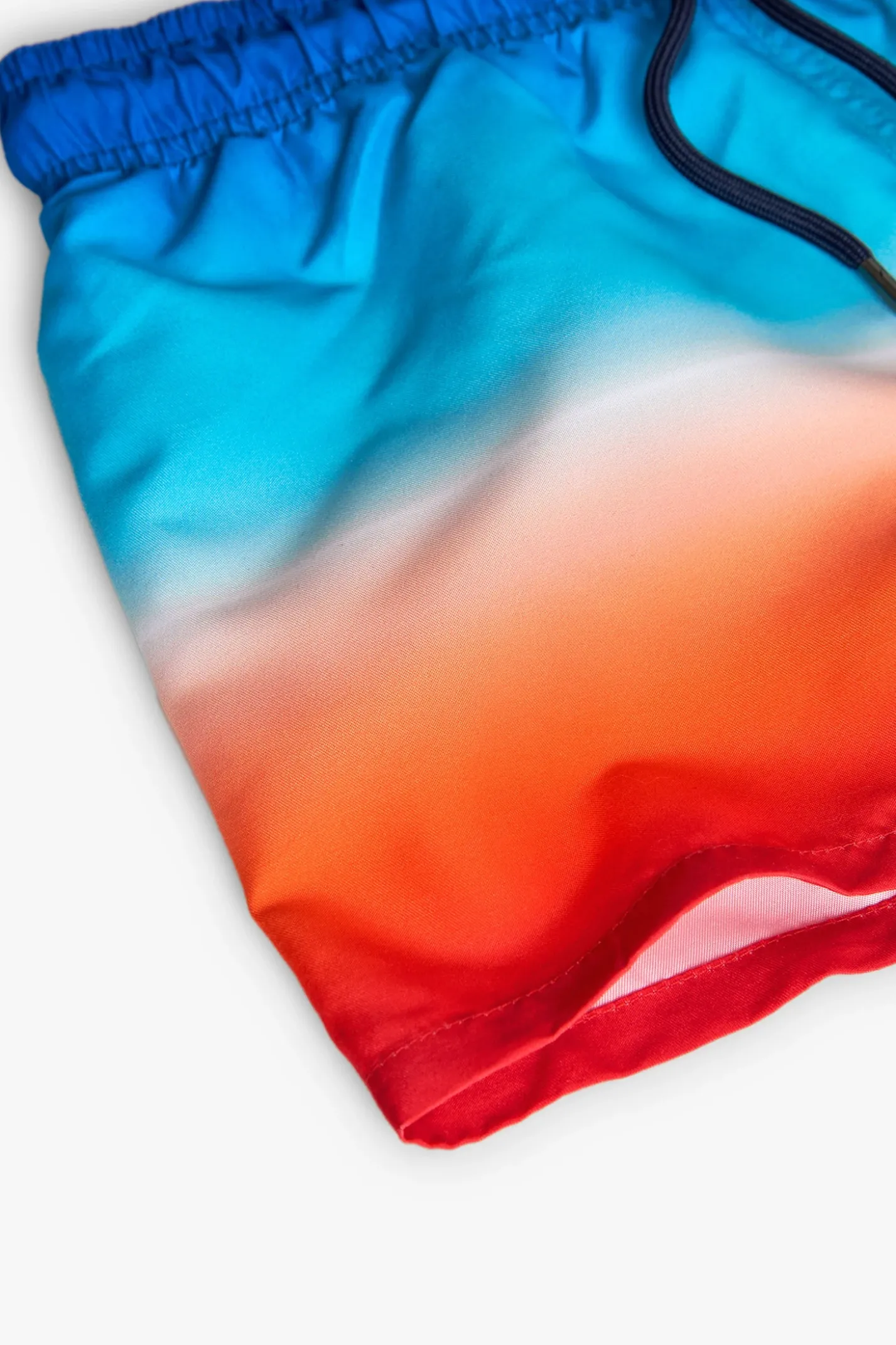 Costume da bagno in tessuto riciclato per bambino in blu