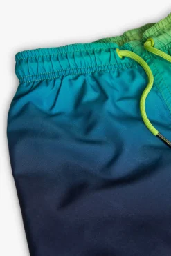 Costume da bagno in tessuto riciclato per bambino in colore blu marino.