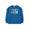 Felpa per bambino in colore blu