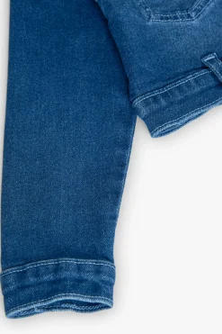 Giacca di jeans per bambina in blu