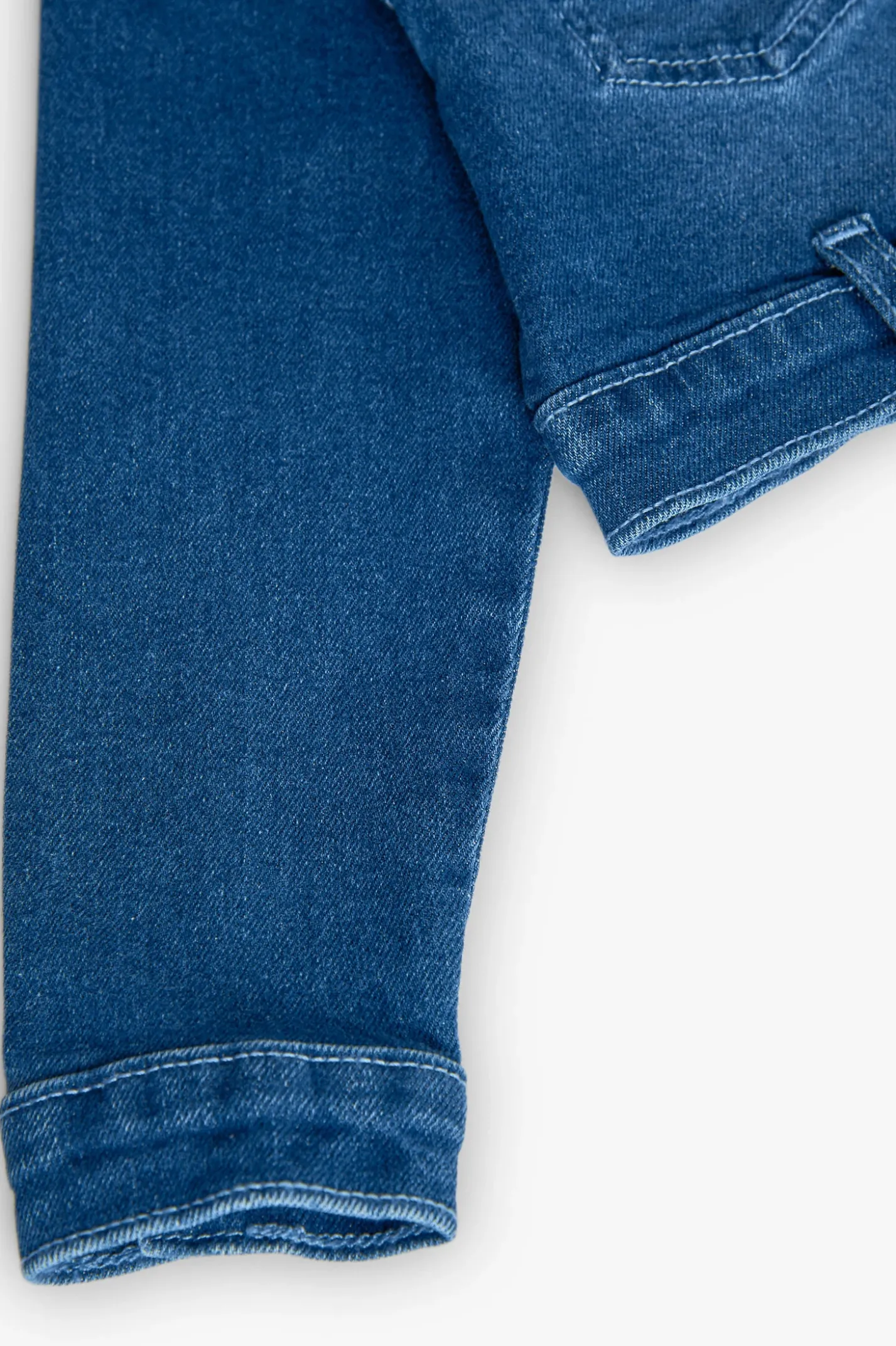 Giacca di jeans per bambina in blu