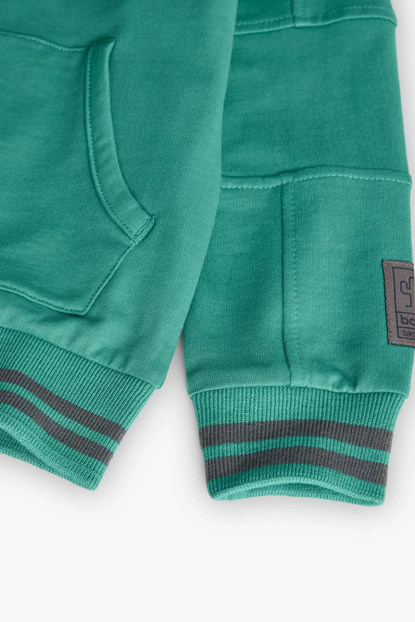 Giacca in felpa per bambino in verde