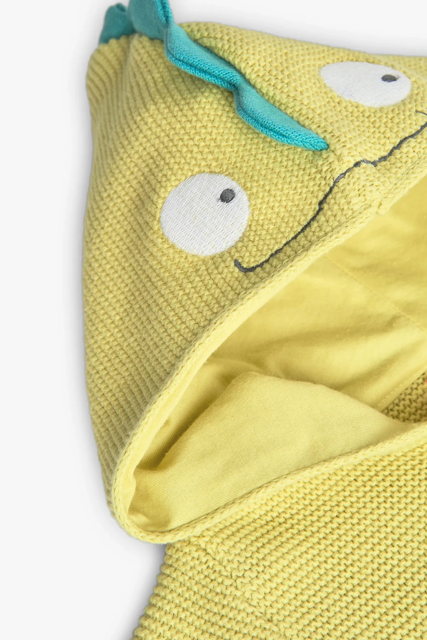 Giacca in maglia per neonato di colore verde