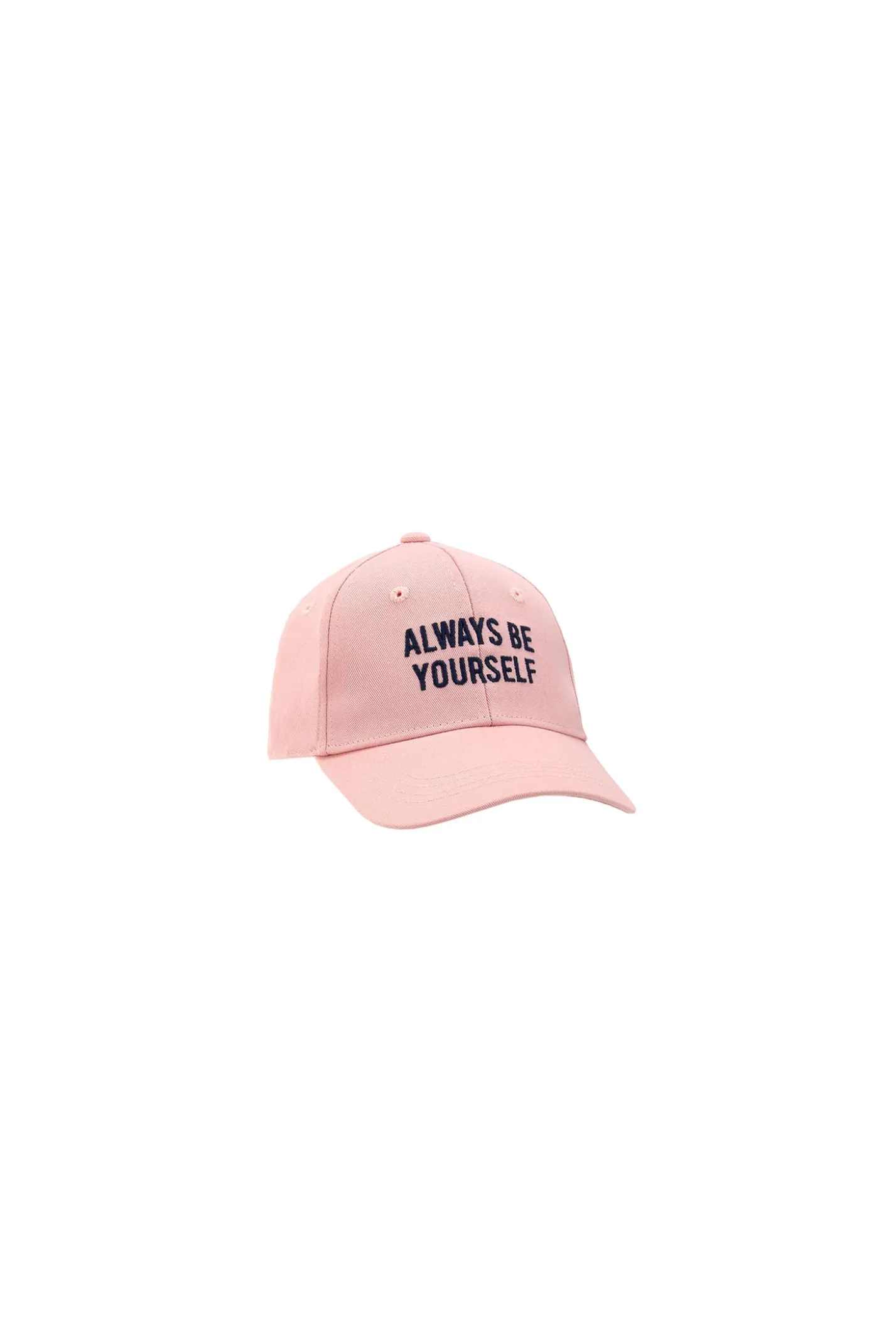 Gorra sarga en rosa