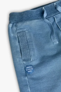 Jeans in pile da bambino in candeggina