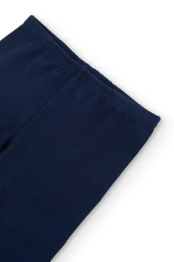 Leggings jersey elastico per bimba