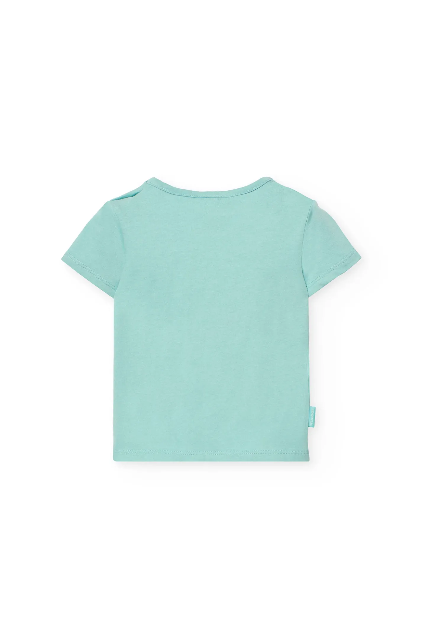 Maglietta a maglia per bambina in colore verde
