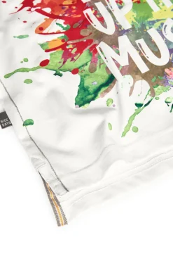 Maglietta a maglia per bambino in bianco
