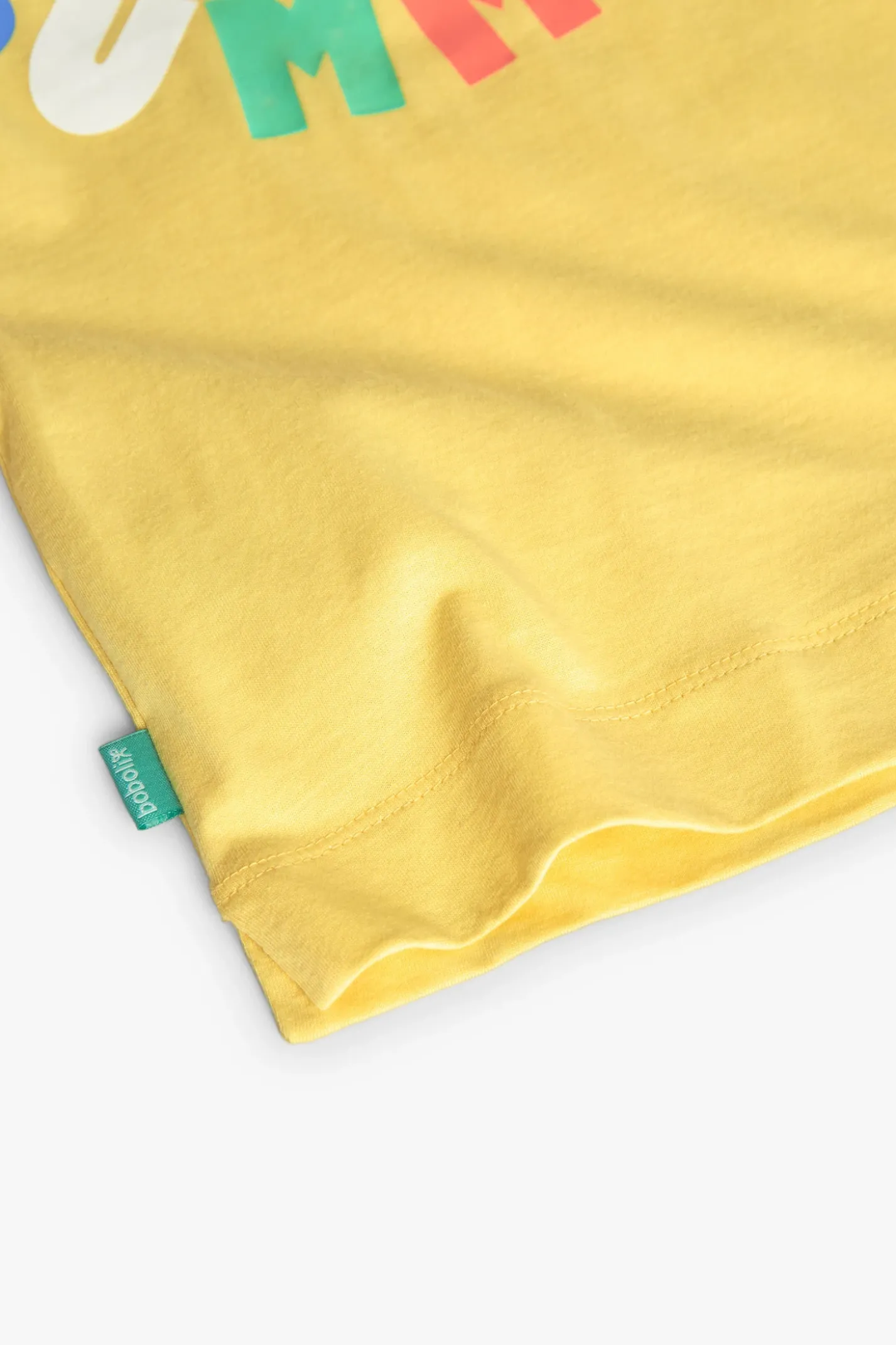 Maglietta a maglia per neonata in giallo