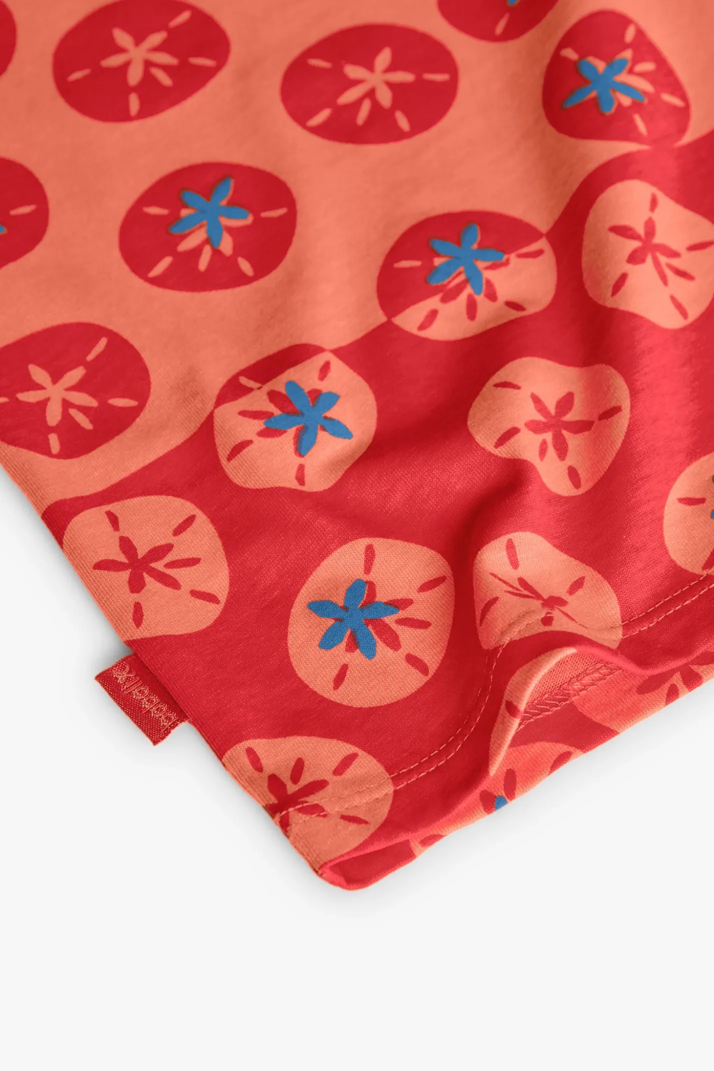 Maglietta basic in maglia per neonata in colore rosso.