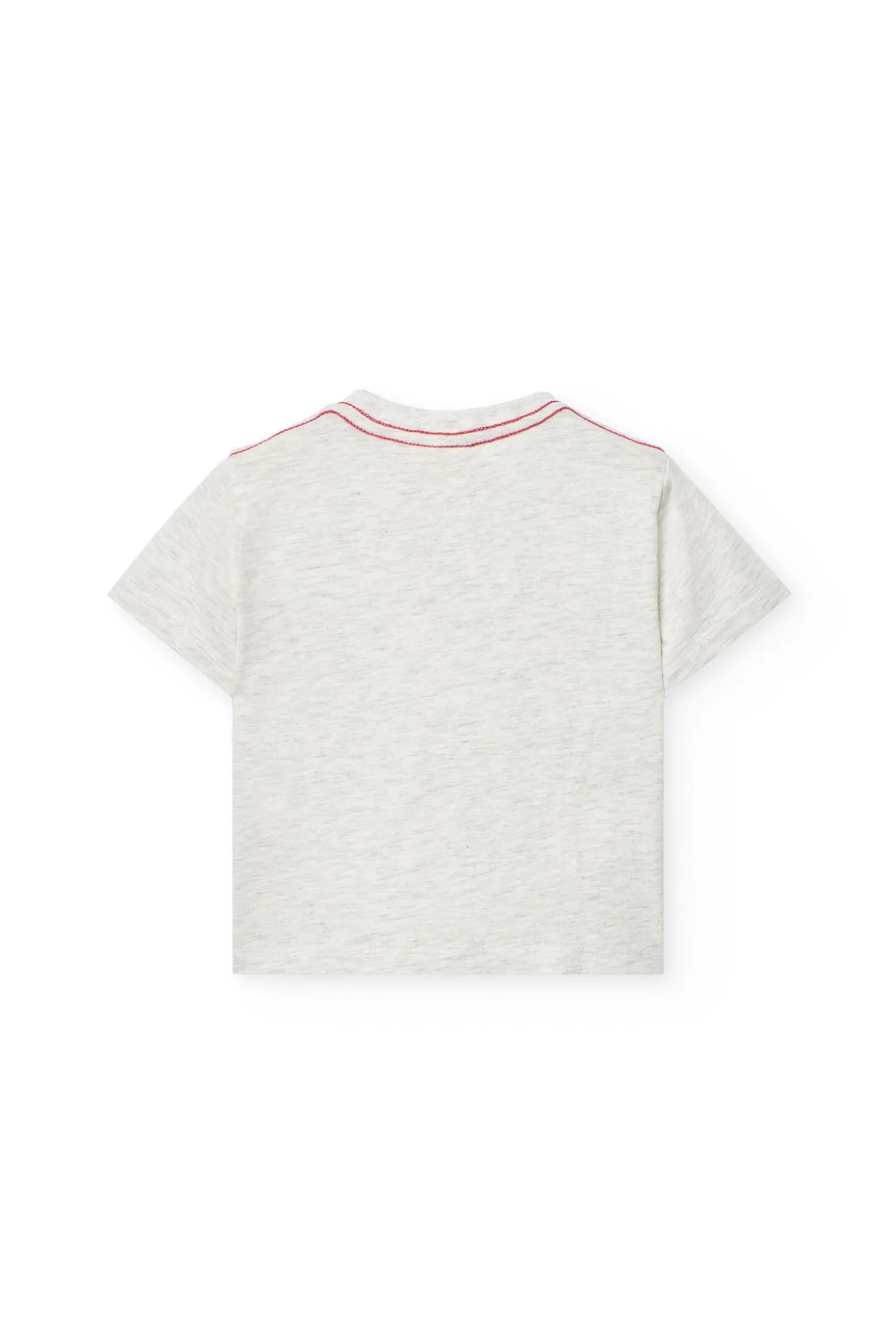 Maglietta in maglia per neonato di colore écru