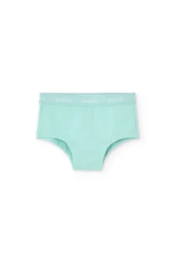 Pacco di 3 mutandine in maglia per bambina con stampa colorata