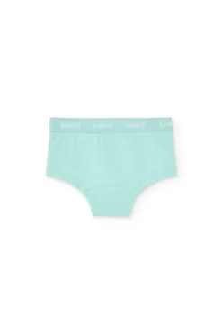 Pacco di 3 mutandine in maglia per bambina con stampa colorata