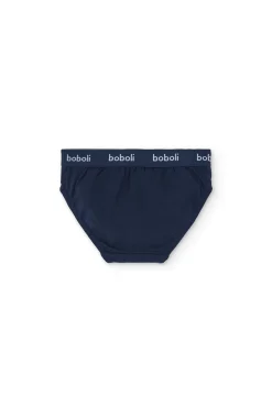 Pacco di mutande a maglia per bambino di colore giallo