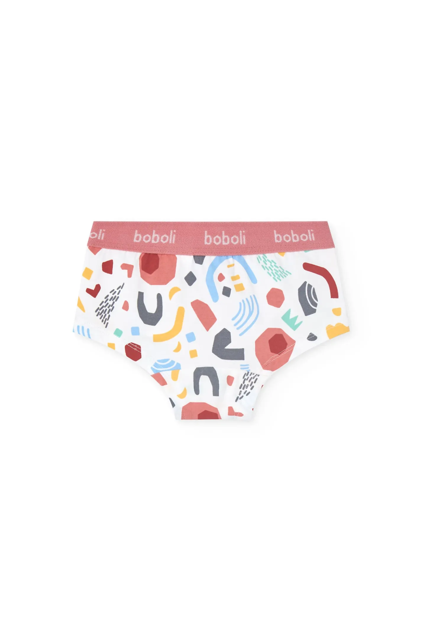 Pacco di slip in maglia per bambina con stampa