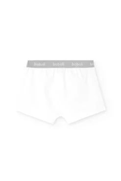 Pack da 3 boxer da ragazzo in bianco