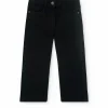 Pantalón denim elástico de niña -BCI