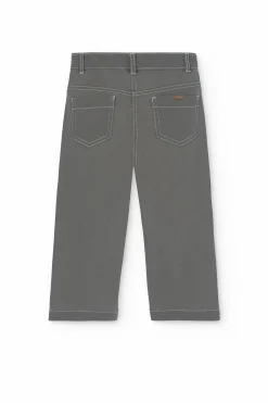 Pantalón denim elástico de niña -BCI