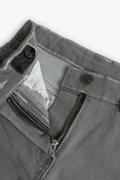 Pantalón denim elástico de niña -BCI