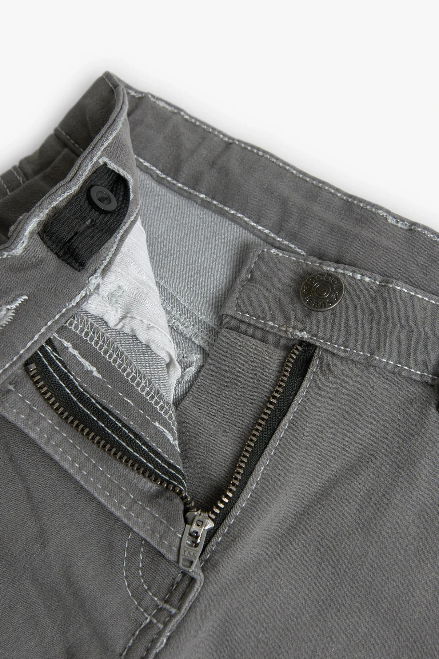 Pantalón denim elástico de niña -BCI