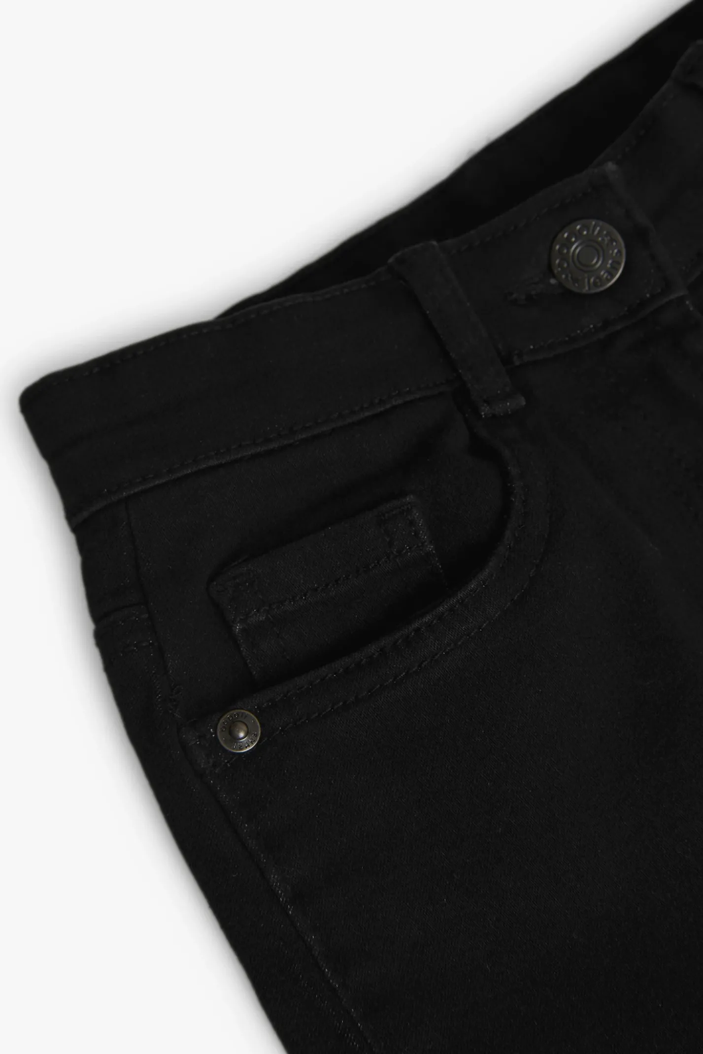 Pantalón denim elástico de niña -BCI