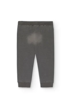 Pantalón felpa denim de bebé niño -BCI