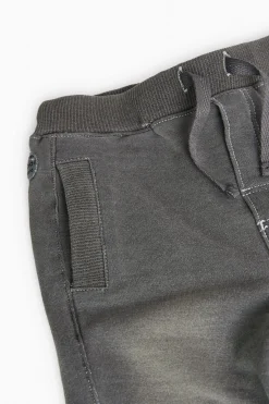 Pantalón felpa denim de bebé niño -BCI
