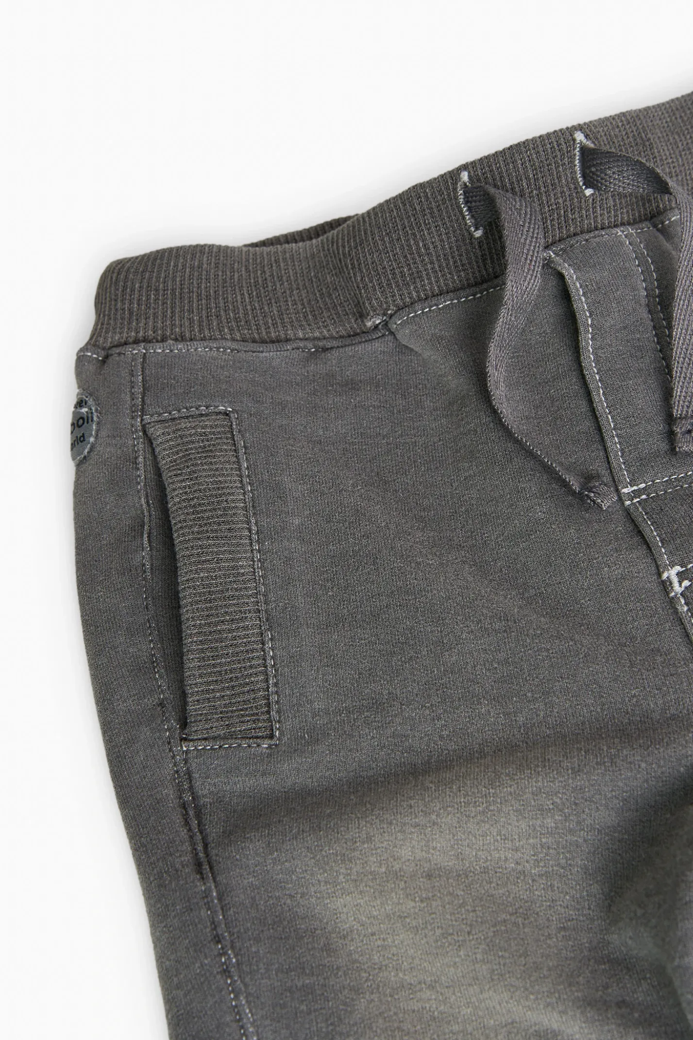 Pantalón felpa denim de bebé niño -BCI